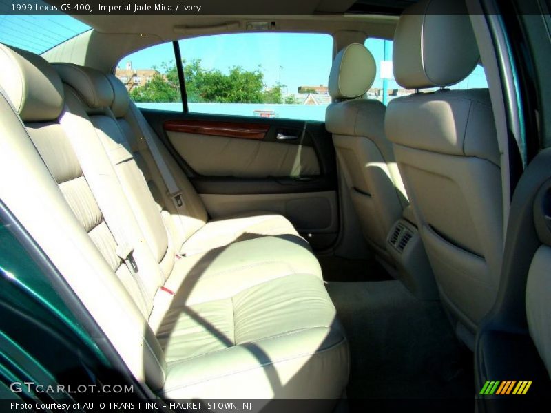 Imperial Jade Mica / Ivory 1999 Lexus GS 400
