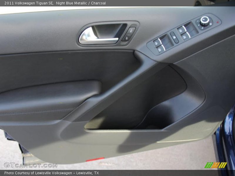 Night Blue Metallic / Charcoal 2011 Volkswagen Tiguan SE