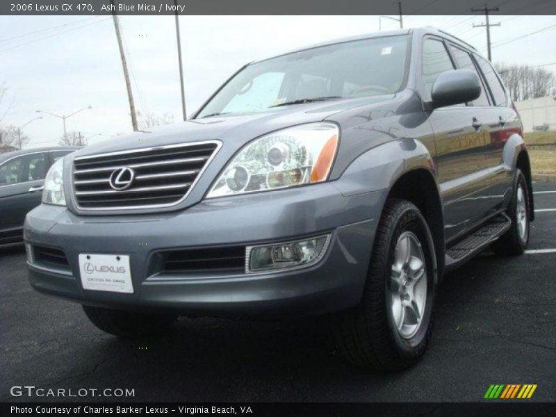 Ash Blue Mica / Ivory 2006 Lexus GX 470