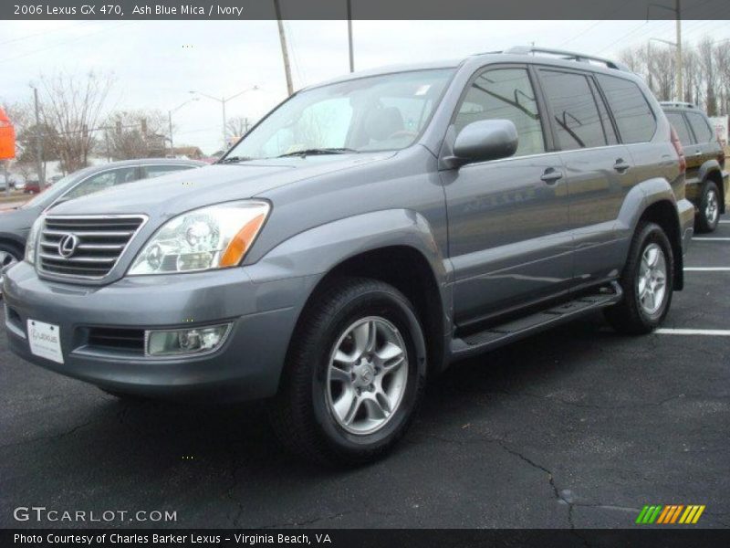 Ash Blue Mica / Ivory 2006 Lexus GX 470