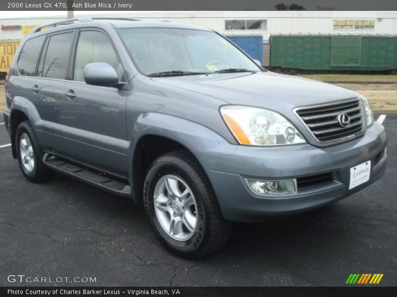 Ash Blue Mica / Ivory 2006 Lexus GX 470