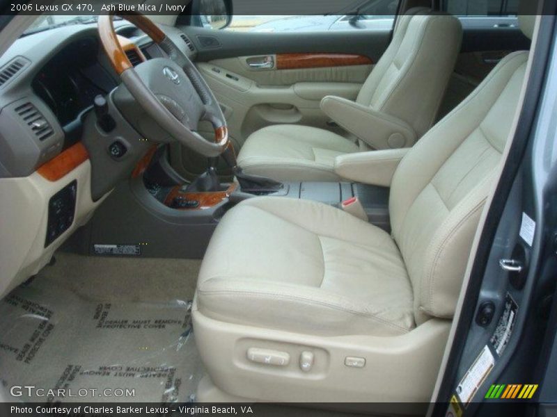 Ash Blue Mica / Ivory 2006 Lexus GX 470