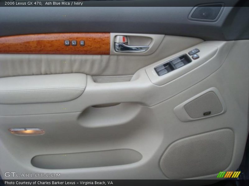 Ash Blue Mica / Ivory 2006 Lexus GX 470