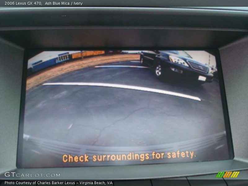 Ash Blue Mica / Ivory 2006 Lexus GX 470