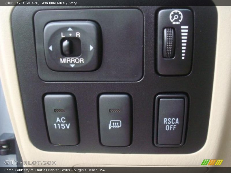 Ash Blue Mica / Ivory 2006 Lexus GX 470