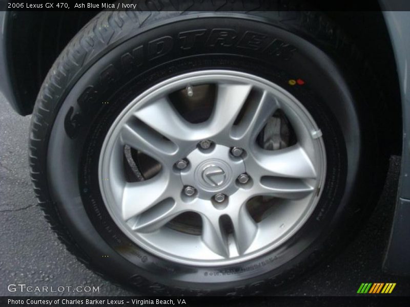 Ash Blue Mica / Ivory 2006 Lexus GX 470