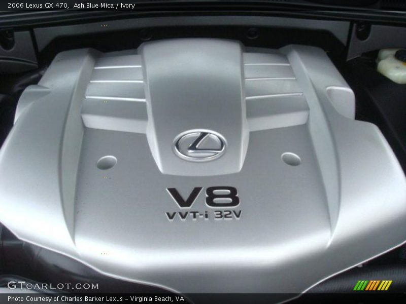 Ash Blue Mica / Ivory 2006 Lexus GX 470