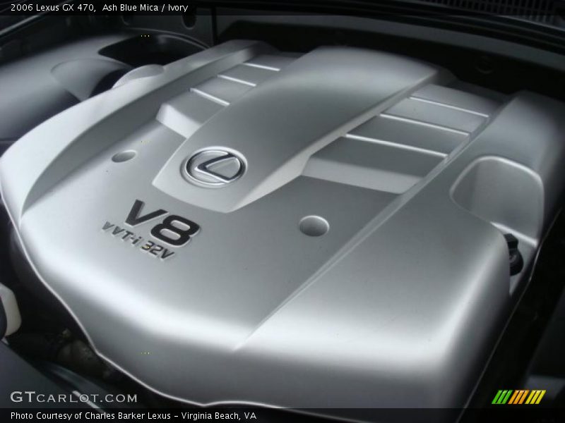 Ash Blue Mica / Ivory 2006 Lexus GX 470
