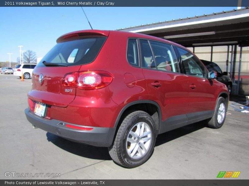  2011 Tiguan S Wild Cherry Metallic