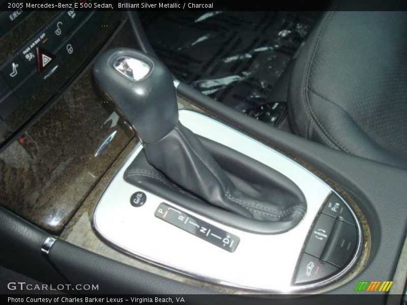Brilliant Silver Metallic / Charcoal 2005 Mercedes-Benz E 500 Sedan
