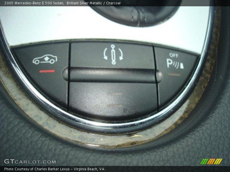 Brilliant Silver Metallic / Charcoal 2005 Mercedes-Benz E 500 Sedan