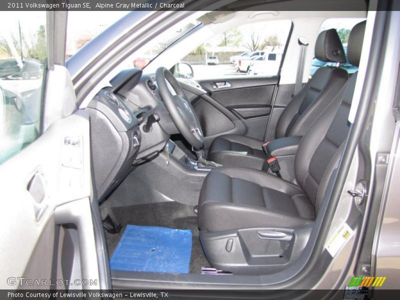  2011 Tiguan SE Charcoal Interior