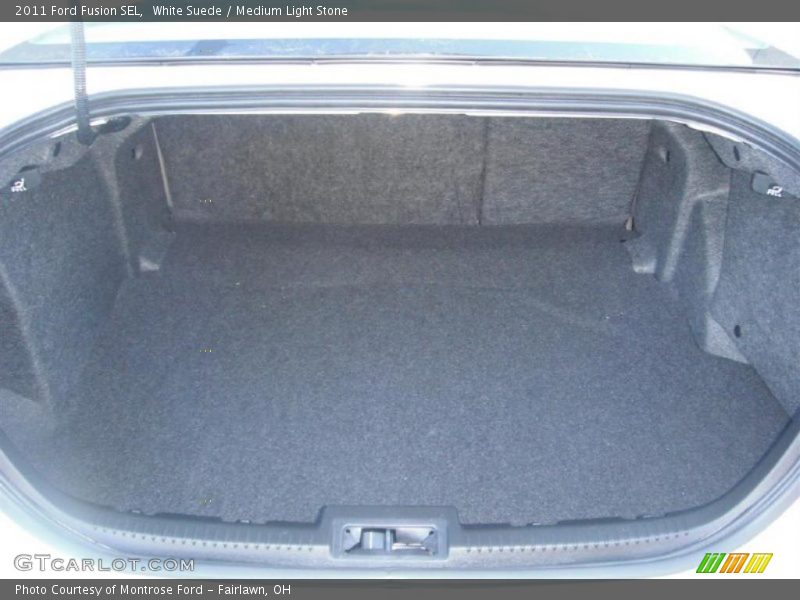 White Suede / Medium Light Stone 2011 Ford Fusion SEL