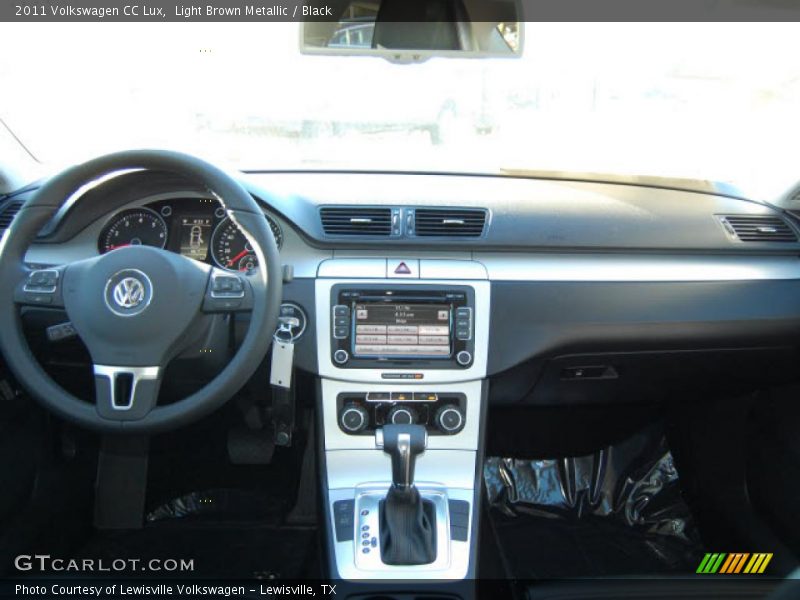 Light Brown Metallic / Black 2011 Volkswagen CC Lux