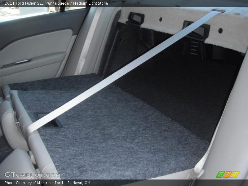 White Suede / Medium Light Stone 2011 Ford Fusion SEL