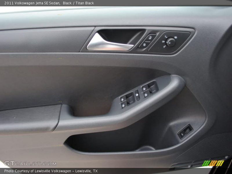 Black / Titan Black 2011 Volkswagen Jetta SE Sedan