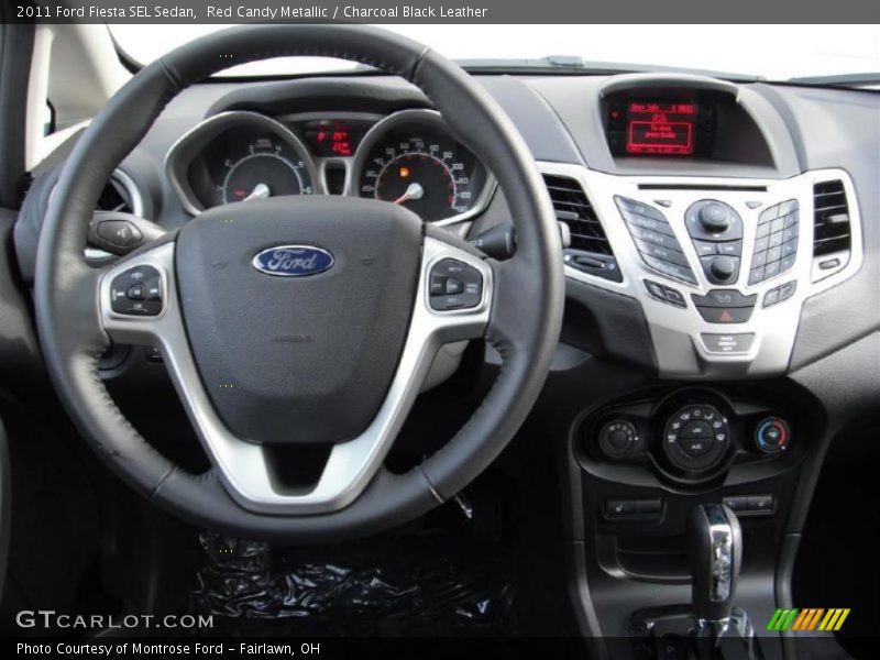 Dashboard of 2011 Fiesta SEL Sedan