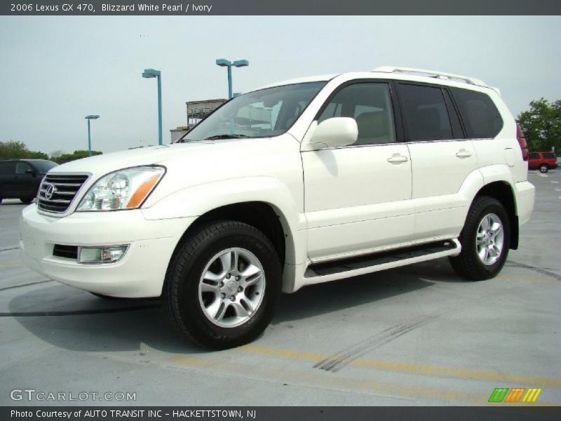 Blizzard White Pearl / Ivory 2006 Lexus GX 470