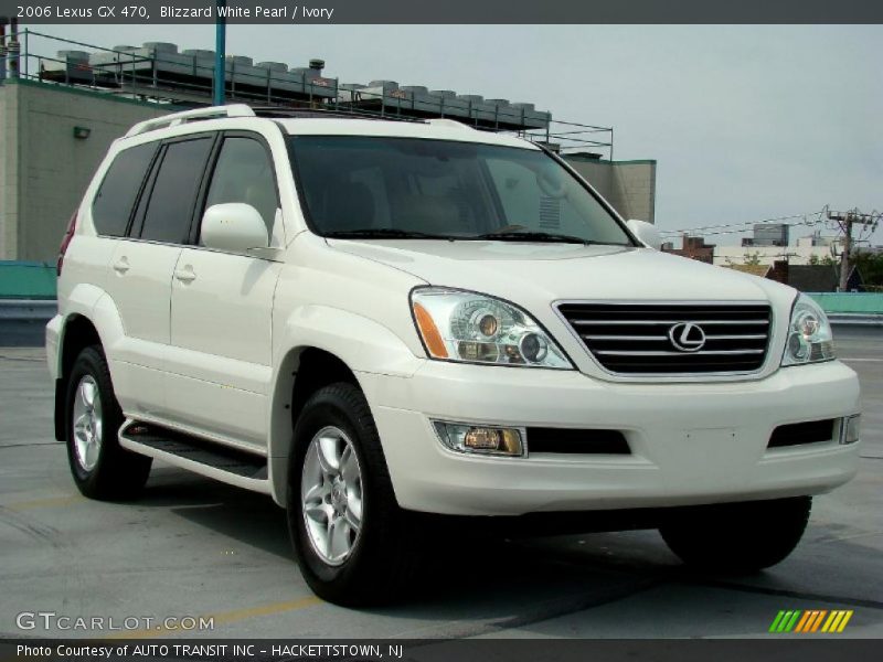 Blizzard White Pearl / Ivory 2006 Lexus GX 470