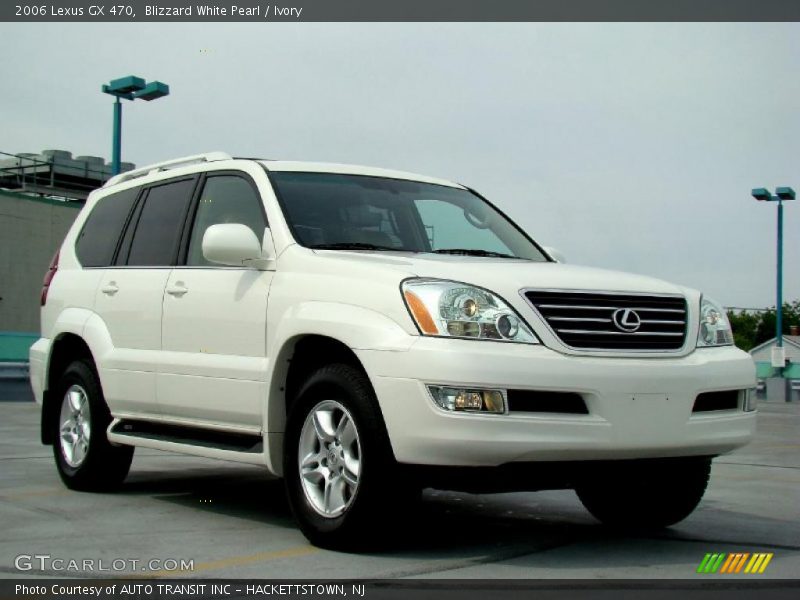 Blizzard White Pearl / Ivory 2006 Lexus GX 470