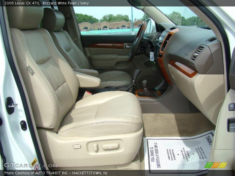 Blizzard White Pearl / Ivory 2006 Lexus GX 470