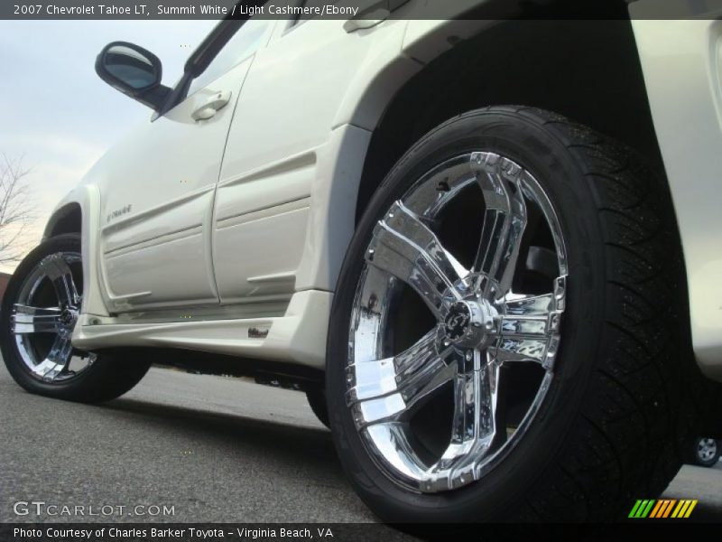 Summit White / Light Cashmere/Ebony 2007 Chevrolet Tahoe LT