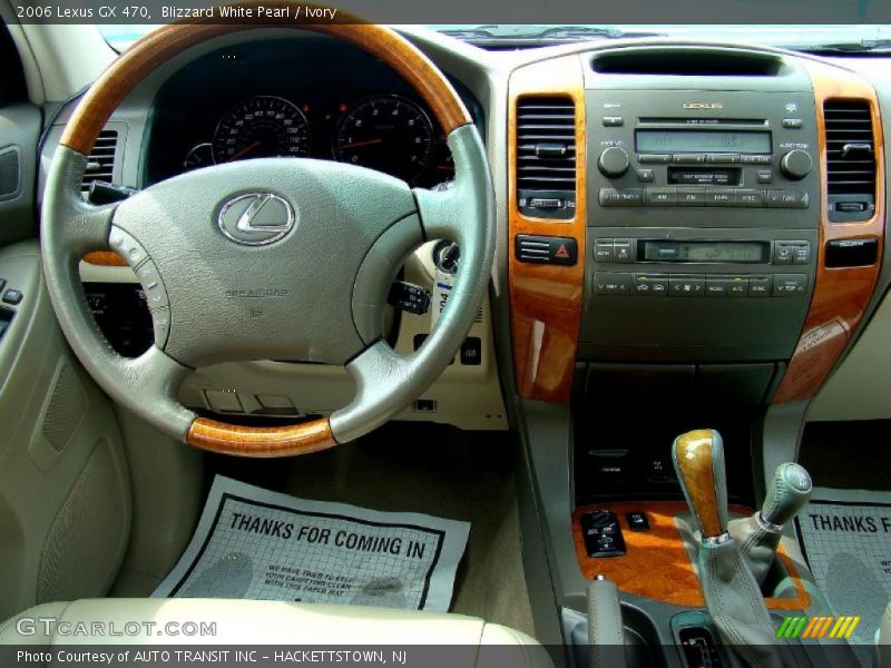 Blizzard White Pearl / Ivory 2006 Lexus GX 470