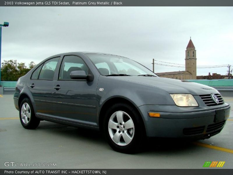 Platinum Grey Metallic / Black 2003 Volkswagen Jetta GLS TDI Sedan
