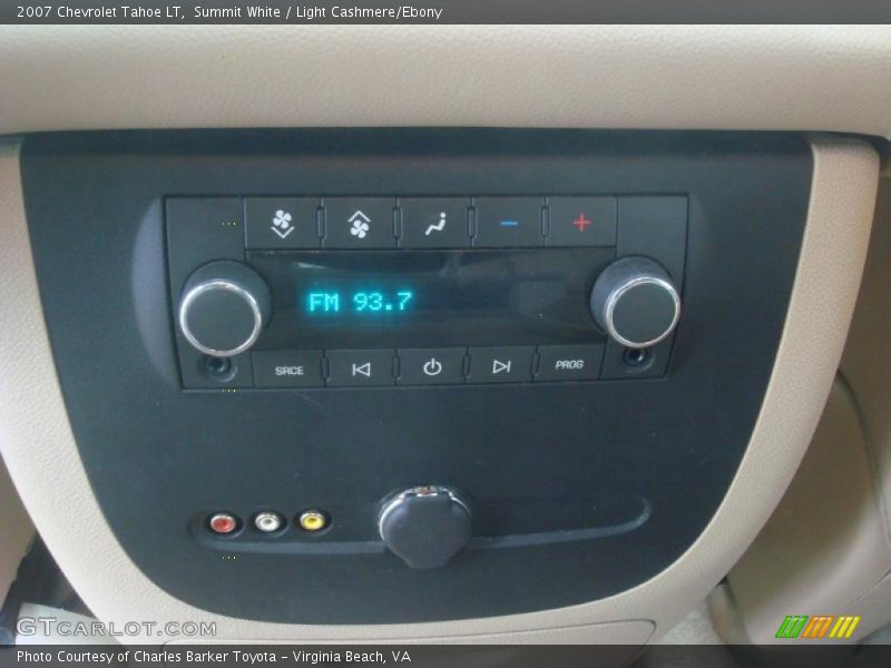 Summit White / Light Cashmere/Ebony 2007 Chevrolet Tahoe LT