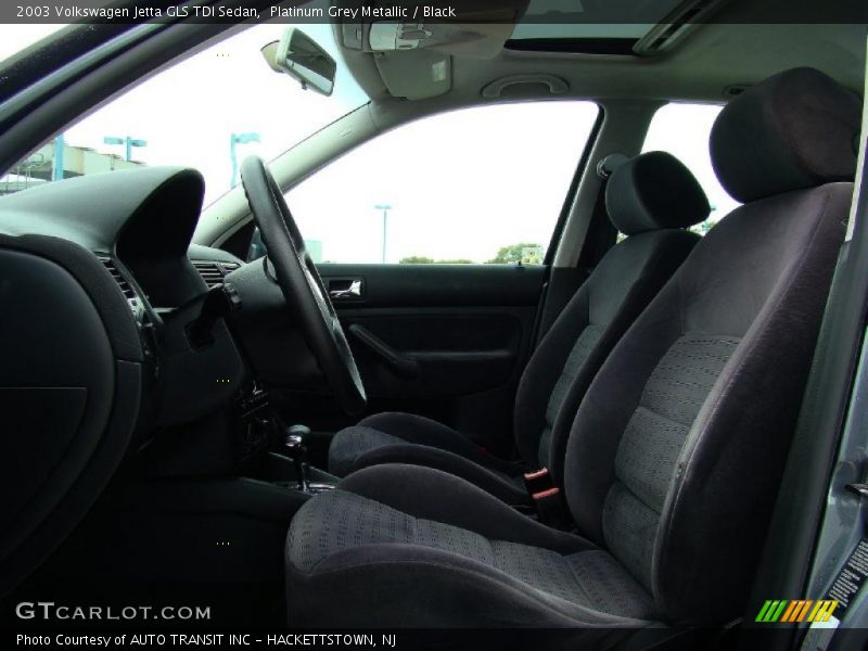 Platinum Grey Metallic / Black 2003 Volkswagen Jetta GLS TDI Sedan