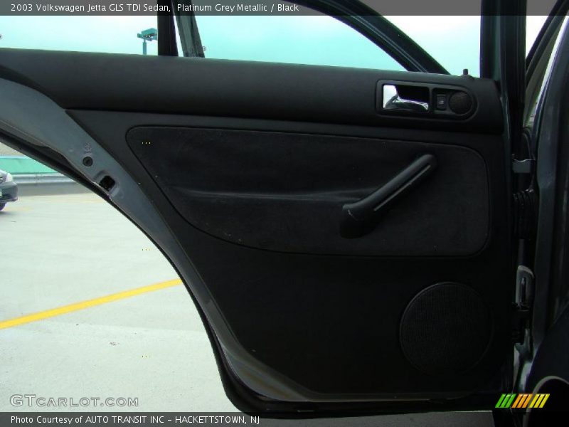 Platinum Grey Metallic / Black 2003 Volkswagen Jetta GLS TDI Sedan