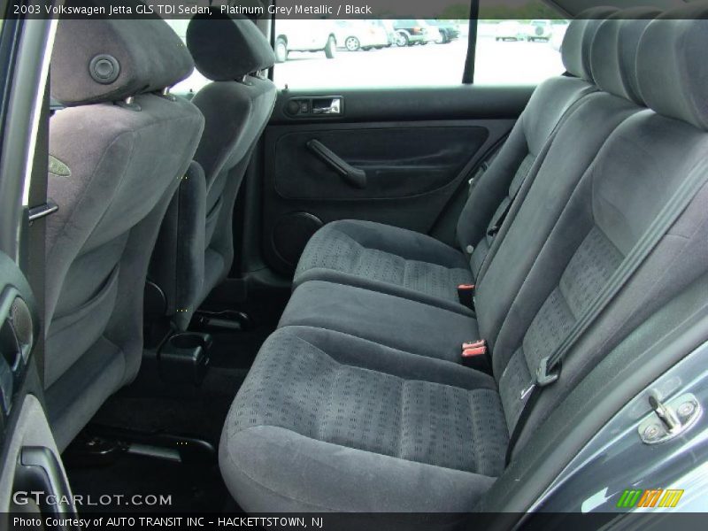 Platinum Grey Metallic / Black 2003 Volkswagen Jetta GLS TDI Sedan
