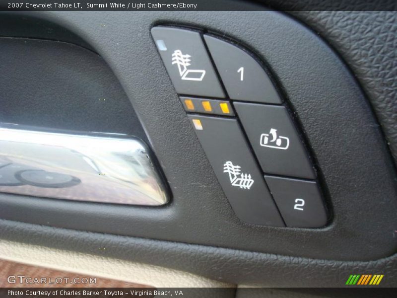 Summit White / Light Cashmere/Ebony 2007 Chevrolet Tahoe LT