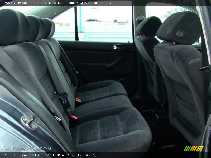 Platinum Grey Metallic / Black 2003 Volkswagen Jetta GLS TDI Sedan
