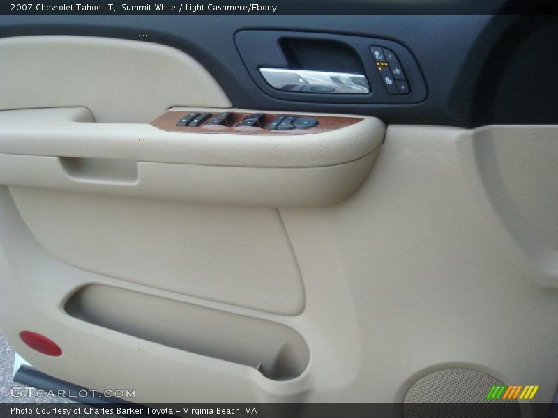 Summit White / Light Cashmere/Ebony 2007 Chevrolet Tahoe LT