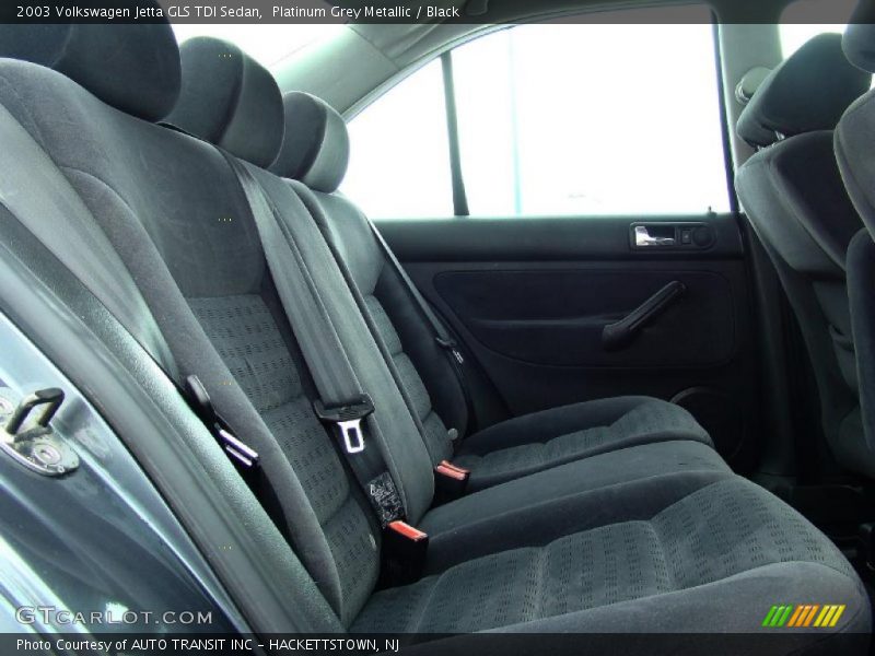 Platinum Grey Metallic / Black 2003 Volkswagen Jetta GLS TDI Sedan