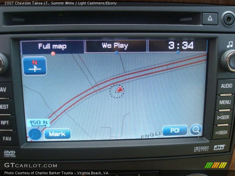 Summit White / Light Cashmere/Ebony 2007 Chevrolet Tahoe LT