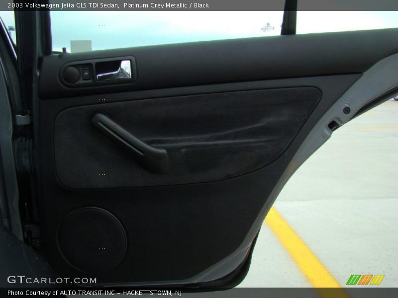 Platinum Grey Metallic / Black 2003 Volkswagen Jetta GLS TDI Sedan