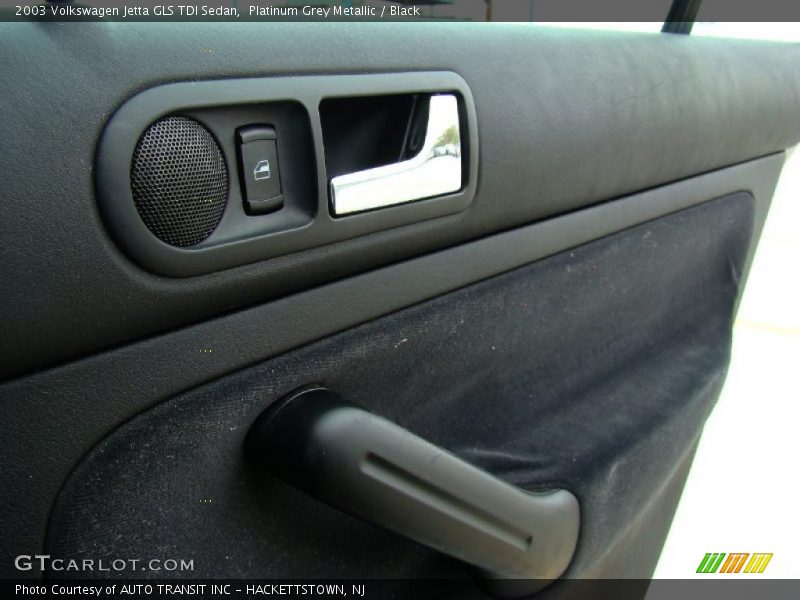 Platinum Grey Metallic / Black 2003 Volkswagen Jetta GLS TDI Sedan