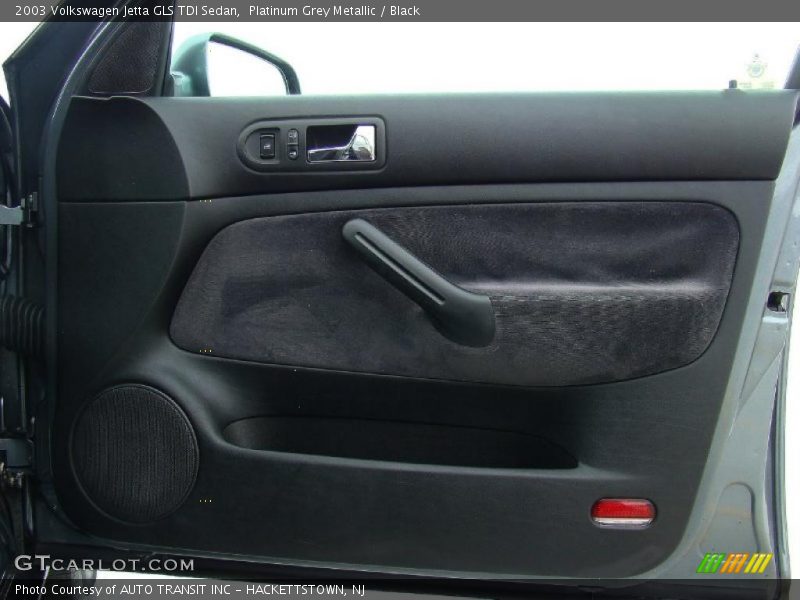 Platinum Grey Metallic / Black 2003 Volkswagen Jetta GLS TDI Sedan