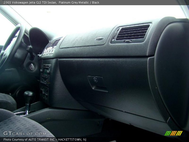 Platinum Grey Metallic / Black 2003 Volkswagen Jetta GLS TDI Sedan