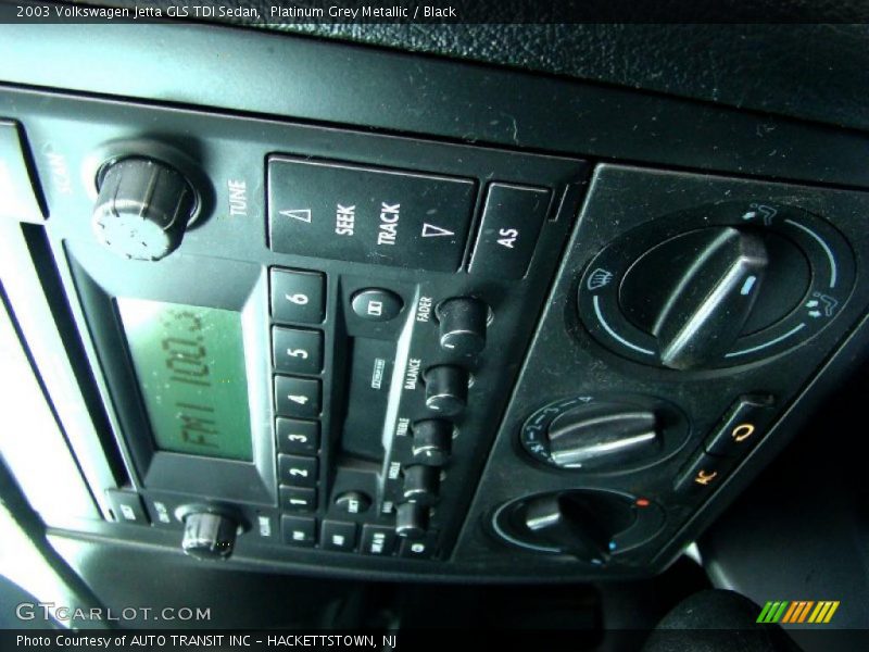 Platinum Grey Metallic / Black 2003 Volkswagen Jetta GLS TDI Sedan