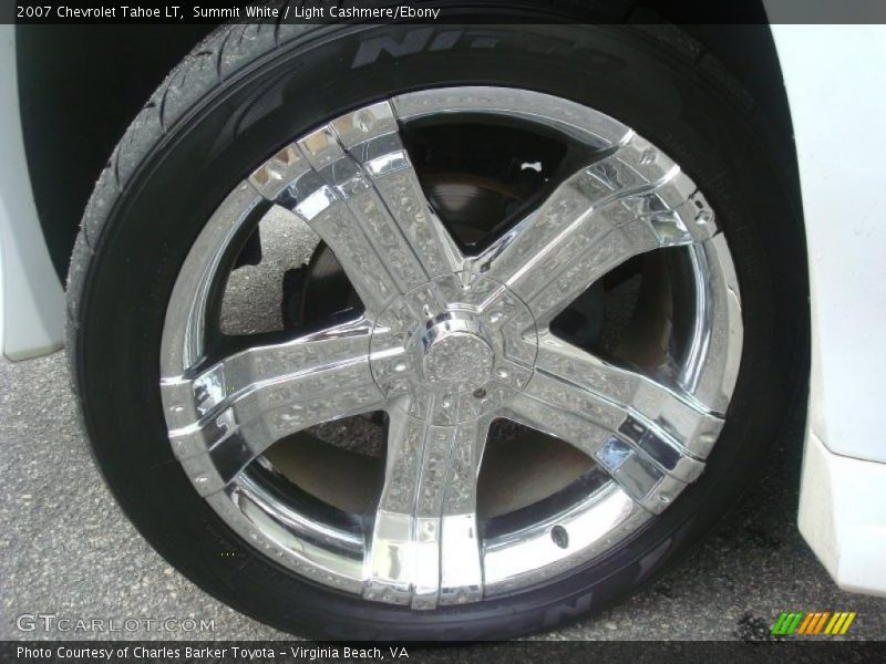 Summit White / Light Cashmere/Ebony 2007 Chevrolet Tahoe LT