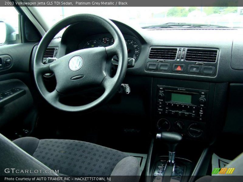 Platinum Grey Metallic / Black 2003 Volkswagen Jetta GLS TDI Sedan