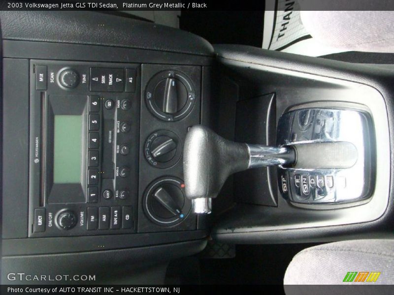 Platinum Grey Metallic / Black 2003 Volkswagen Jetta GLS TDI Sedan