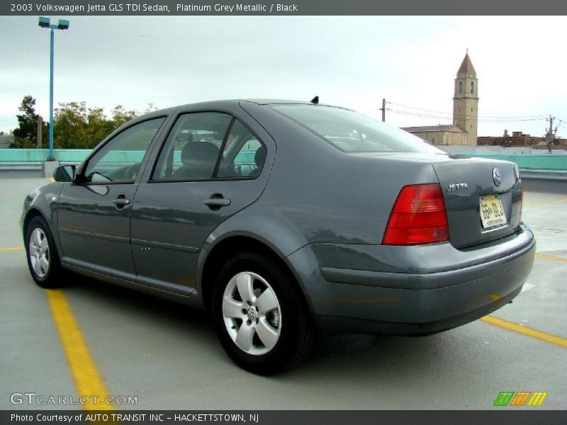 Platinum Grey Metallic / Black 2003 Volkswagen Jetta GLS TDI Sedan