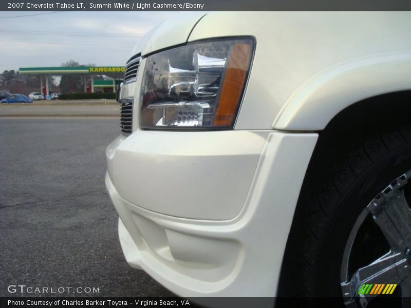 Summit White / Light Cashmere/Ebony 2007 Chevrolet Tahoe LT