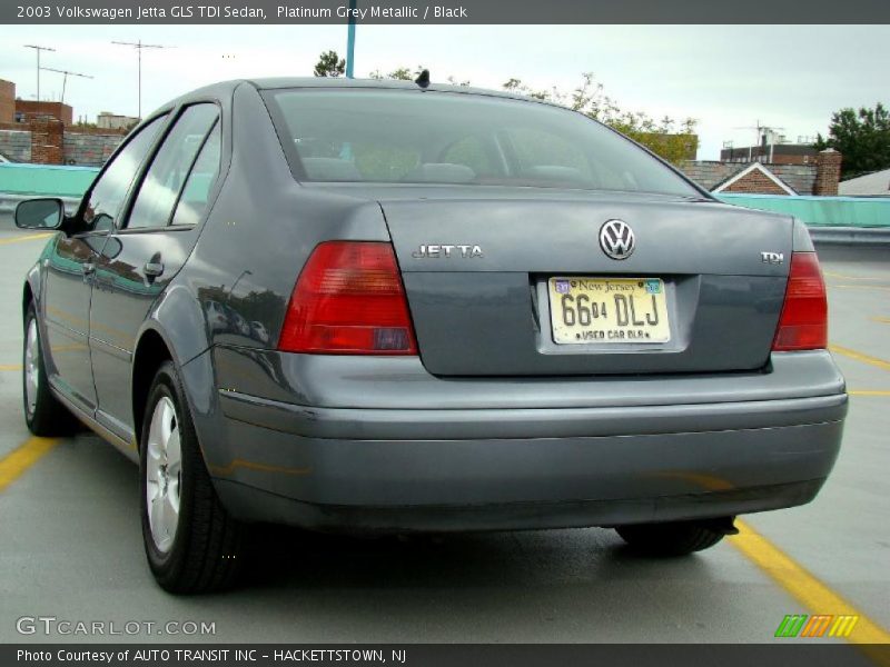 Platinum Grey Metallic / Black 2003 Volkswagen Jetta GLS TDI Sedan