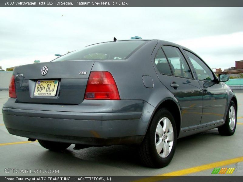 Platinum Grey Metallic / Black 2003 Volkswagen Jetta GLS TDI Sedan