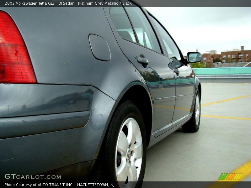 Platinum Grey Metallic / Black 2003 Volkswagen Jetta GLS TDI Sedan